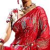 Eyecatching Crimson Color Saree