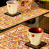 Hand Block Printed Table Cover with 6 Napkins