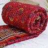 Cotton Stuffed Premium Jaipuri Razai with Rajasthani Print