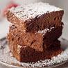 Plain Chocolate Fudge Brownie