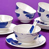Thai Melamine Round Soup Set - 18 Pieces