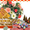 Crackers with Flower N Sweets