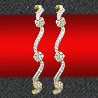 One Gram Gold CZ Stone Bangle Set