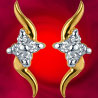 Asmi Diamond Gold Earrings