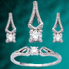 Diamond Pendant Set