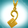 22K Gold Pendant