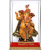 Gold Plated Dancing Ganesha Idol
